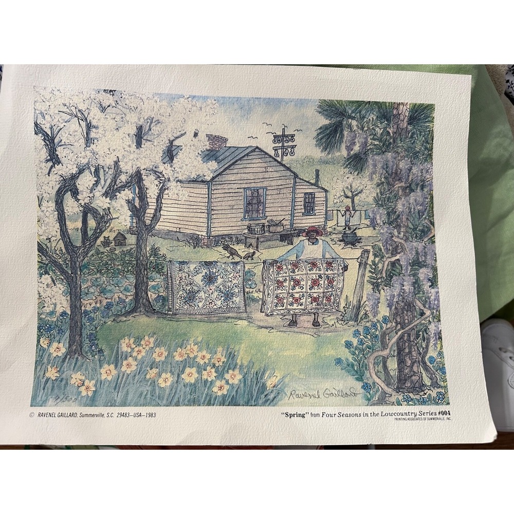Spring" from the "Four Seasons in the Lowcountry Series #004" by Ravenel Gaillar